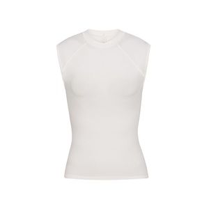 Skims White NEW VINTAGE RAGLAN TANK Size Small